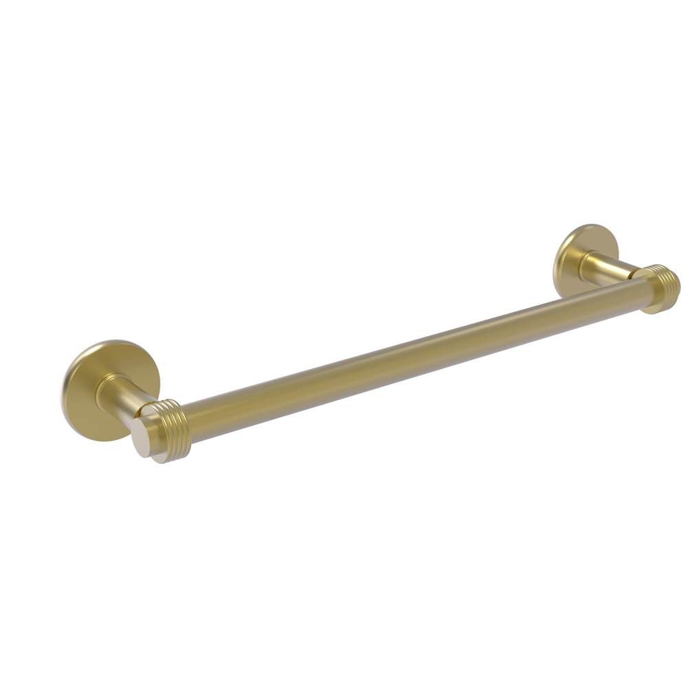 Allied Brass Continental Collection 36 Inch Towel Bar with Groovy Detail
