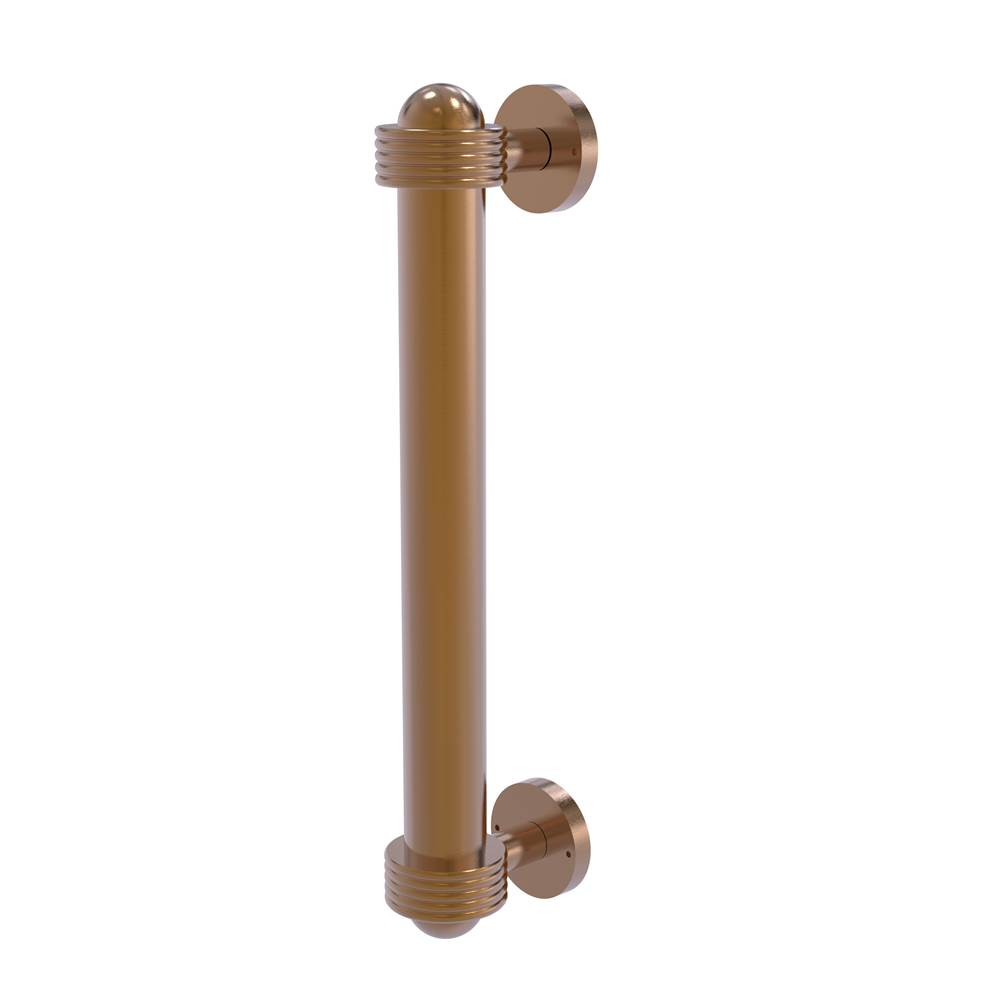 Allied Brass 8 Inch Door Pull with Groovy Accents