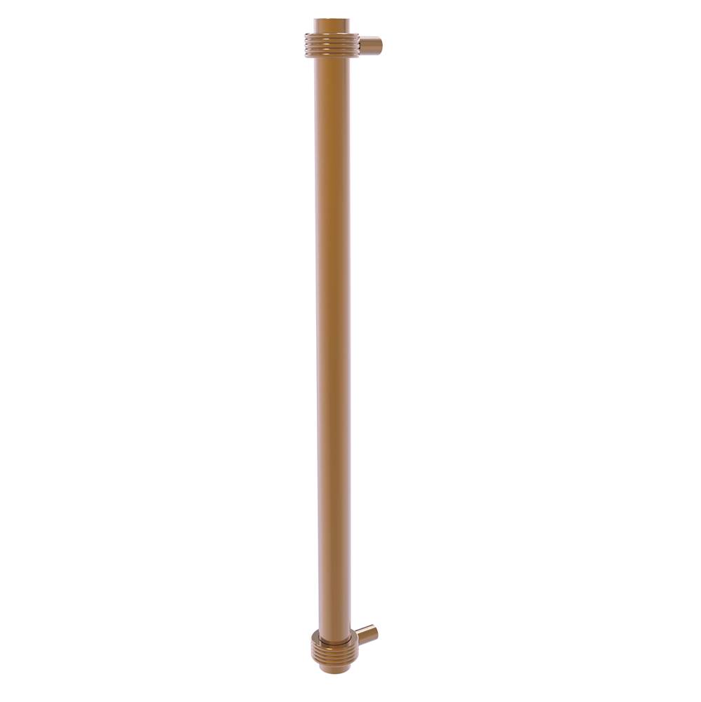 Allied Brass 18 Inch Refrigerator Pull with Groovy Accents