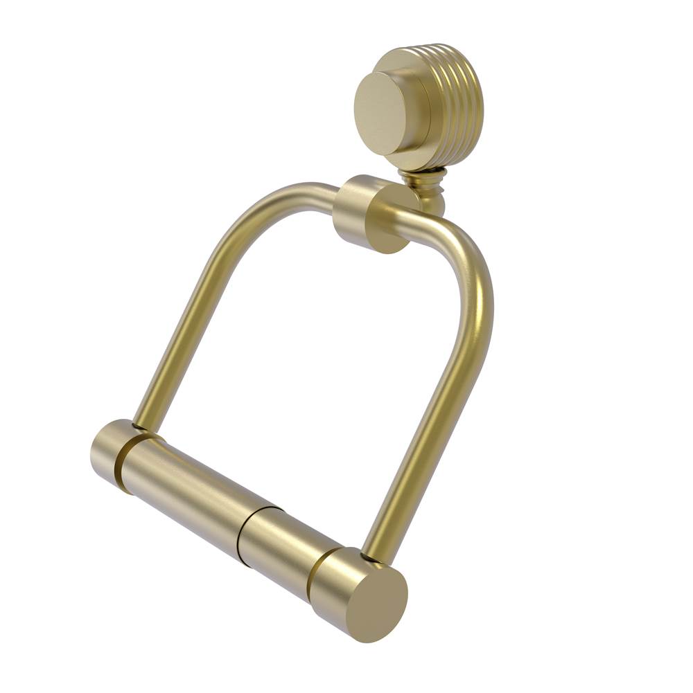 Allied Brass Venus Collection 2 Post Toilet Tissue Holder with Groovy Accents