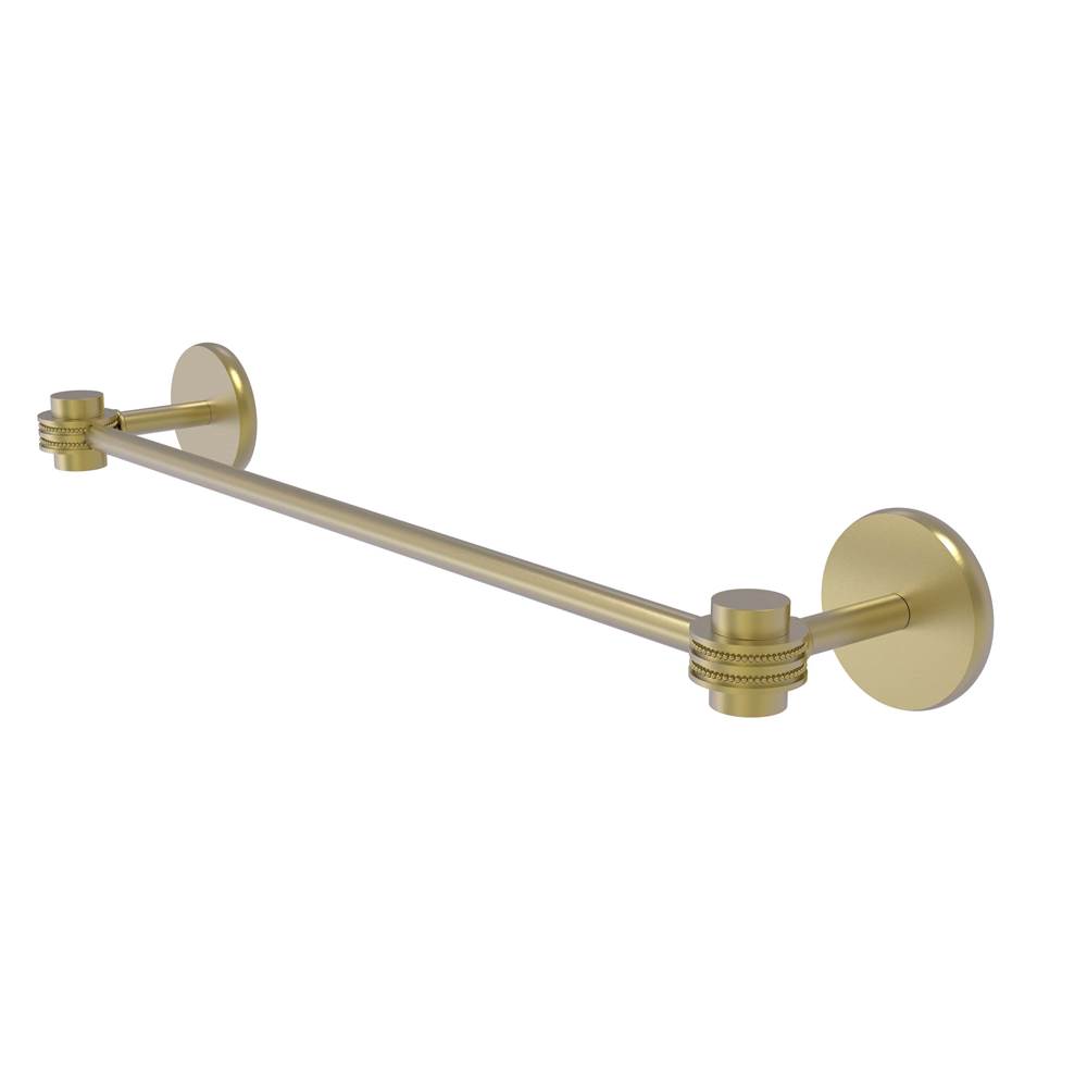 Allied Brass Satellite Orbit One Collection 24 Inch Towel Bar with Dotted Accents