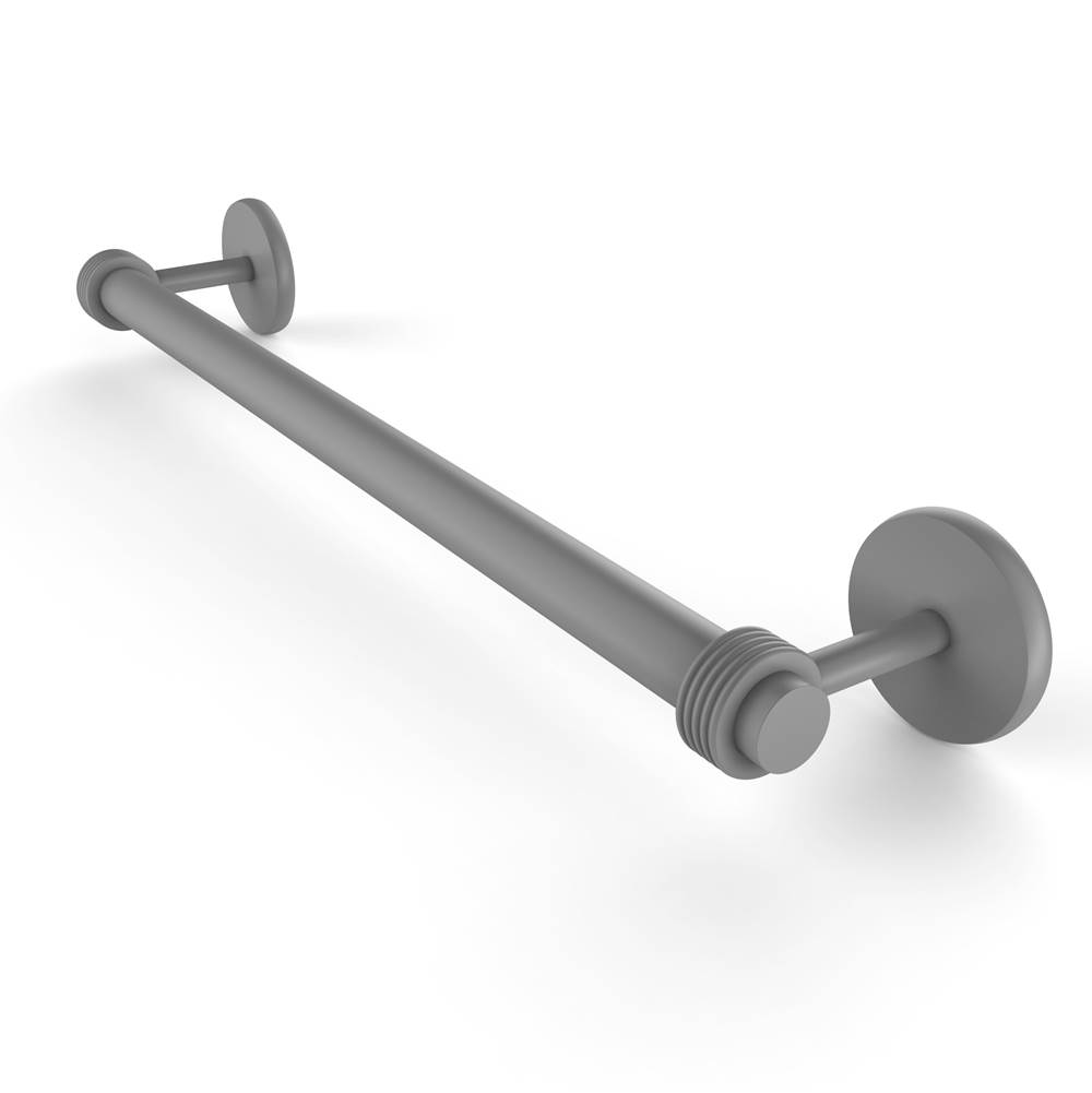 Allied Brass Satellite Orbit Two Collection 30 Inch Towel Bar with Groovy Detail