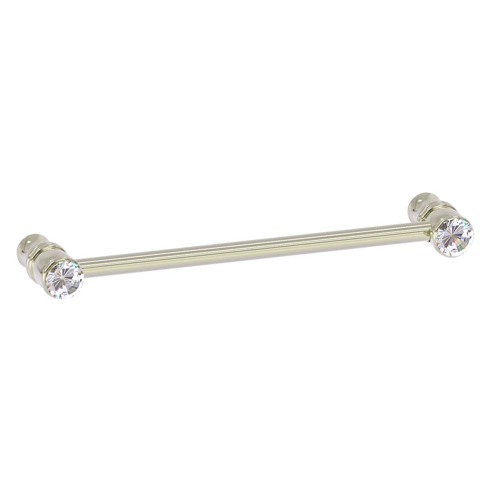 Allied Brass Carolina Crystal Collection 6 Inch Cabinet Pull - Polished Nickel