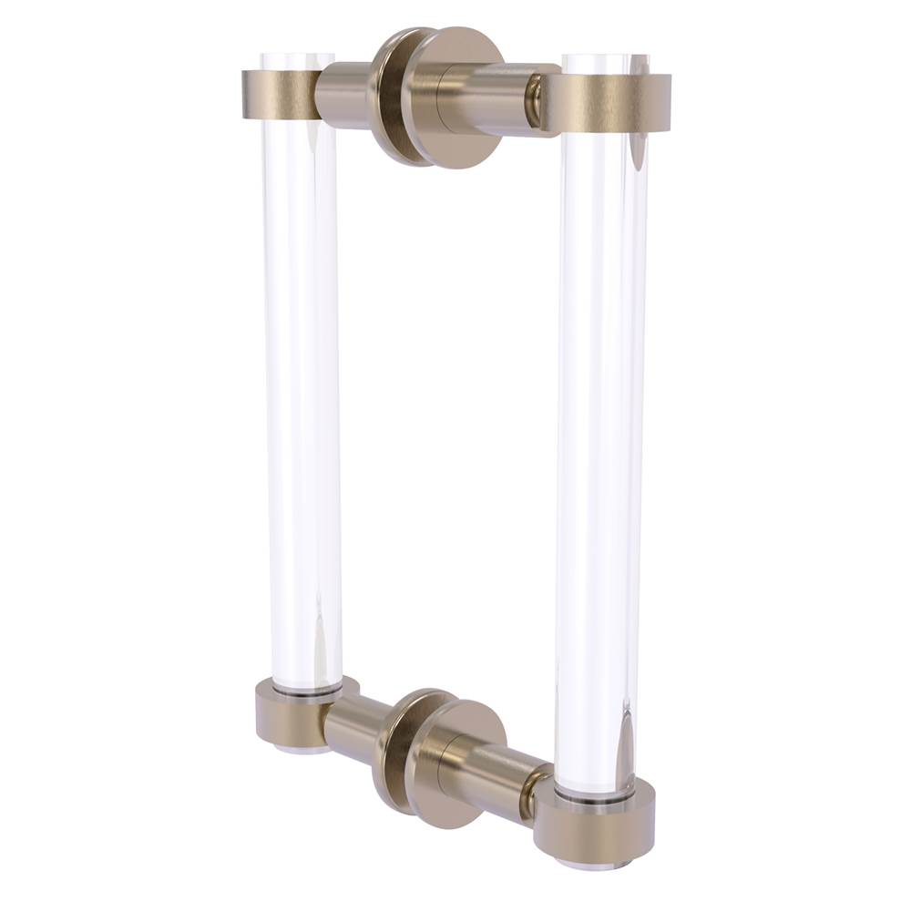 Allied Brass Clearview Collection 8 Inch Back to Back Shower Door Pull