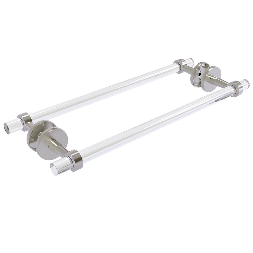Allied Brass Clearview Collection 18 Inch Back to Back Shower Door Towel Bar