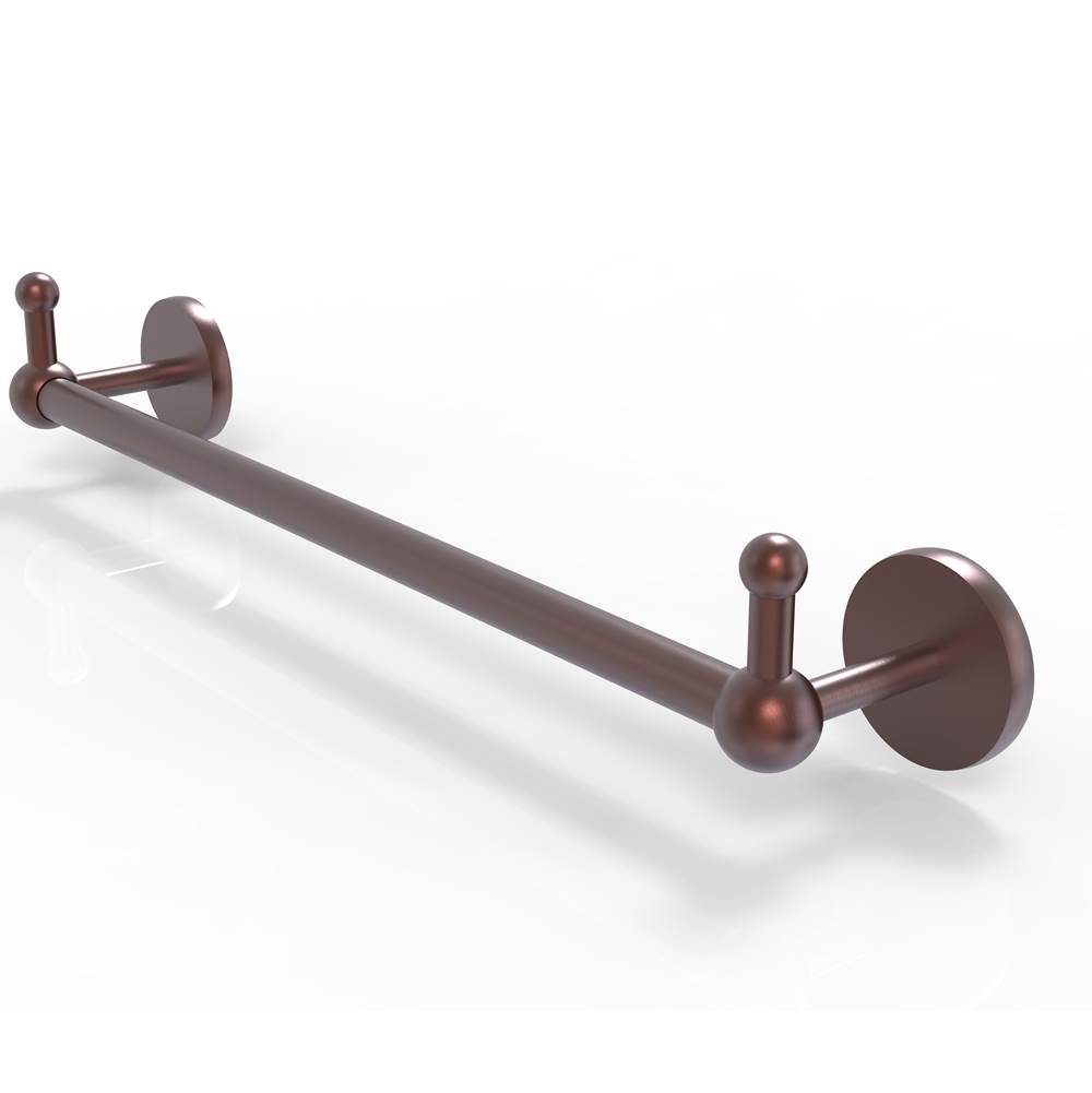 Allied Brass Prestige Skyline Collection 24 Inch Towel Bar with Integrated Hooks