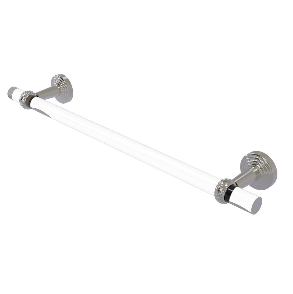 Allied Brass Pacific Beach Collection 30 Inch Towel Bar with Twisted Accents