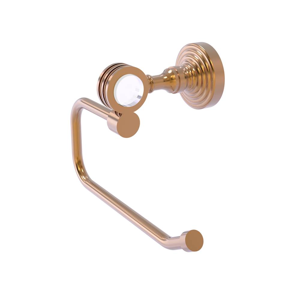 Allied Brass Pacific Grove Collection European Style Toilet Tissue Holder with Dotted Accents