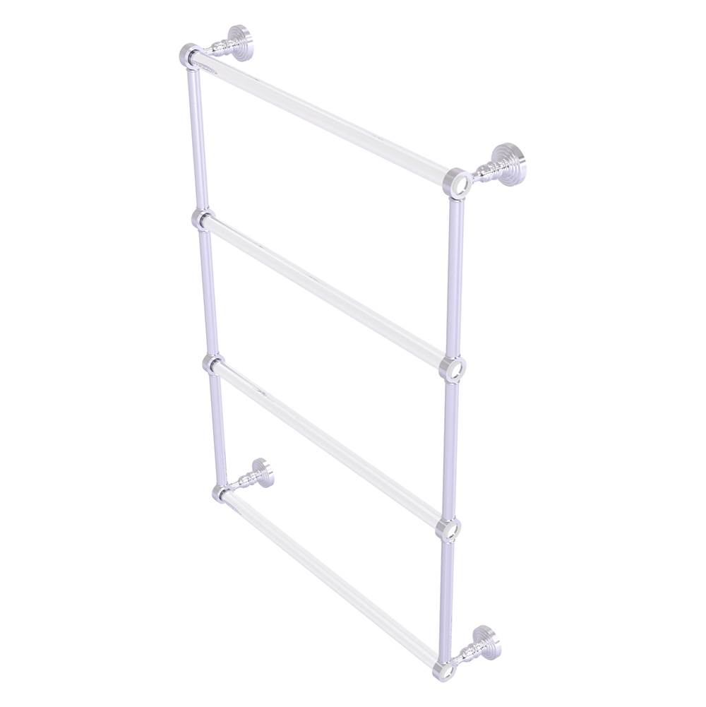 Allied Brass Pacific Grove Collection 4 Tier 24 Inch Ladder Towel Bar - Satin Chrome