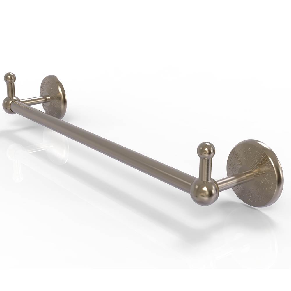 Allied Brass Prestige Monte Carlo Collection 36 Inch Towel Bar with Integrated Hooks