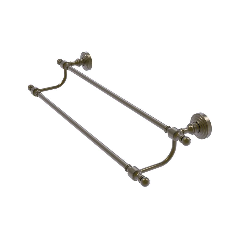 Allied Brass Retro Wave Collection 18 Inch Double Towel Bar