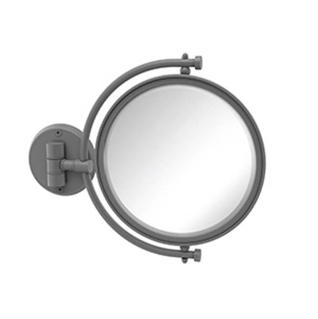 Allied Brass 8 Inch Wall Mounted Make-Up Mirror 4X Magnification