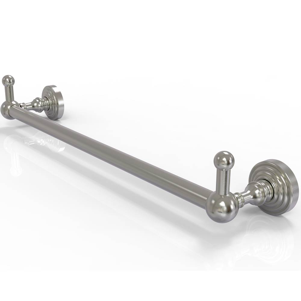 Allied Brass Waverly Place Collection 24 Inch Towel Bar with Integrated Hooks