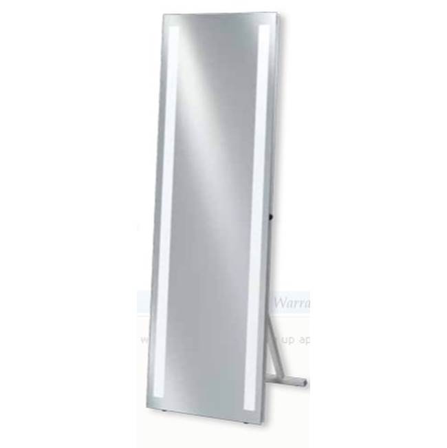 Afina Corporation 22X66 Led Rect. Backlit Standing Tilt Dressing Mirror