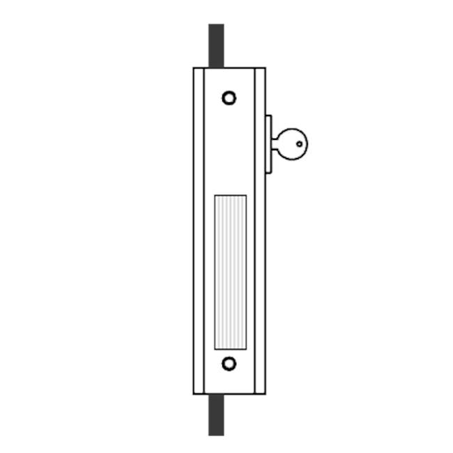 Accurate Lock And Hardware Deadlock (Single Cylinder, cylinder not included)