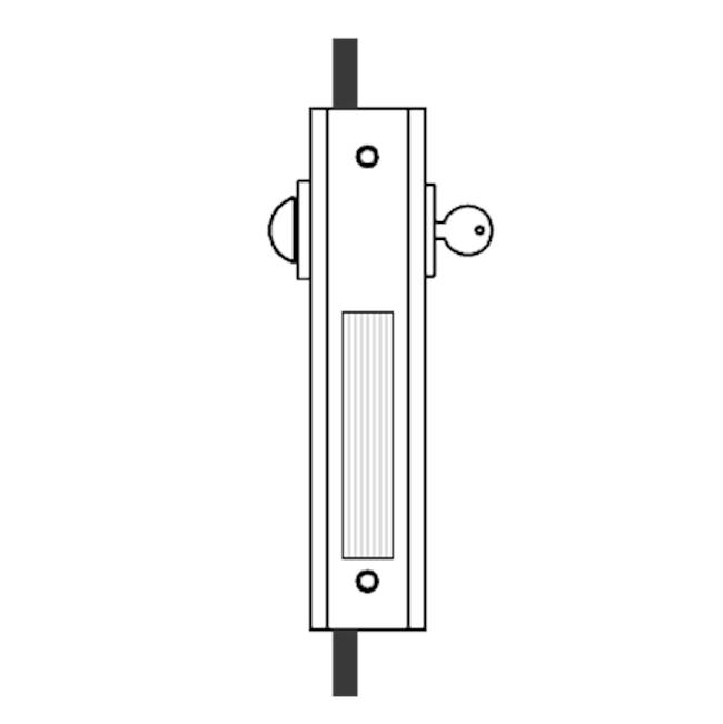 Accurate Lock And Hardware Deadlock (Cylinder x t-turn, cylinder not included)