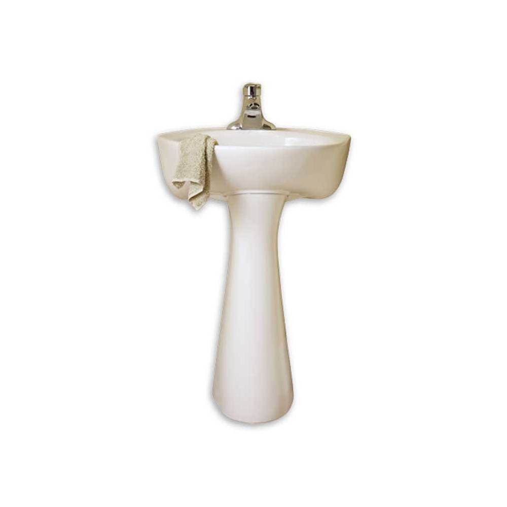 American Standard Cornice Center Hole Only Pedestal Sink Top and Leg Combination