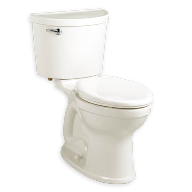 American Standard Champion PRO Two-Piece 1.6 gpf/6.0 Lpf Standard Height Elongated Right Hand Trip Lever Toilet less Seat