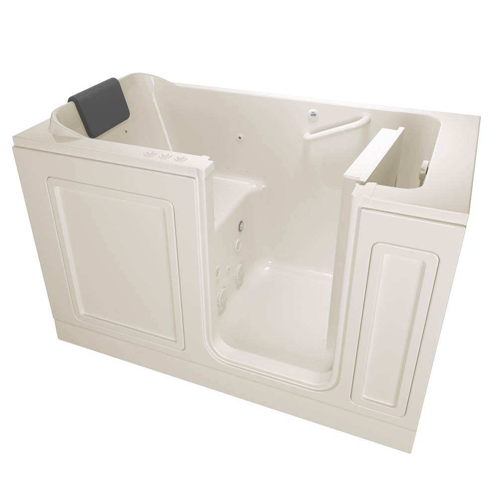American Standard Acrylic Luxury Series 32 x 60 -Inch Walk-in Tub With Combination Air Spa and Whirlpool Systems - Right-Hand Drain