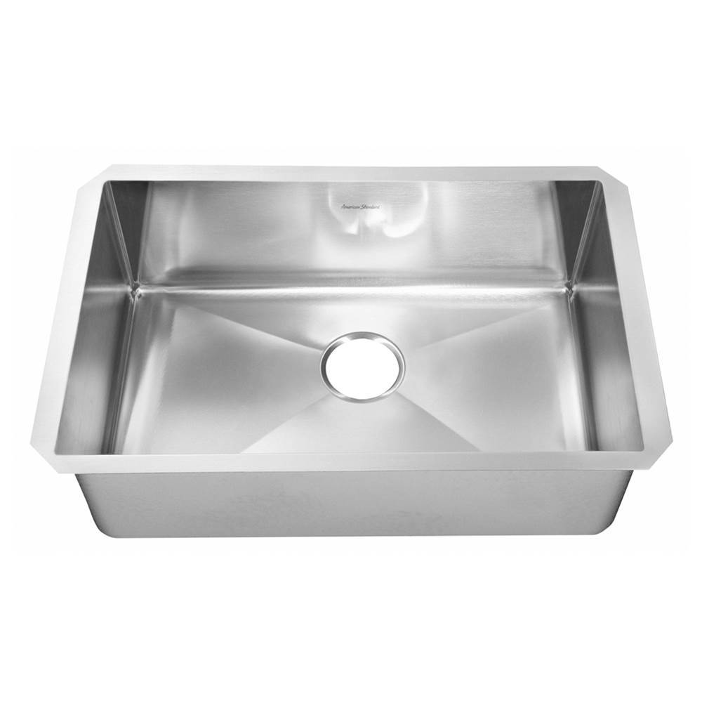 American Standard Pekoe® 35 x 18-Inch Stainless Steel Undermount Single-Bowl Kitchen Sink