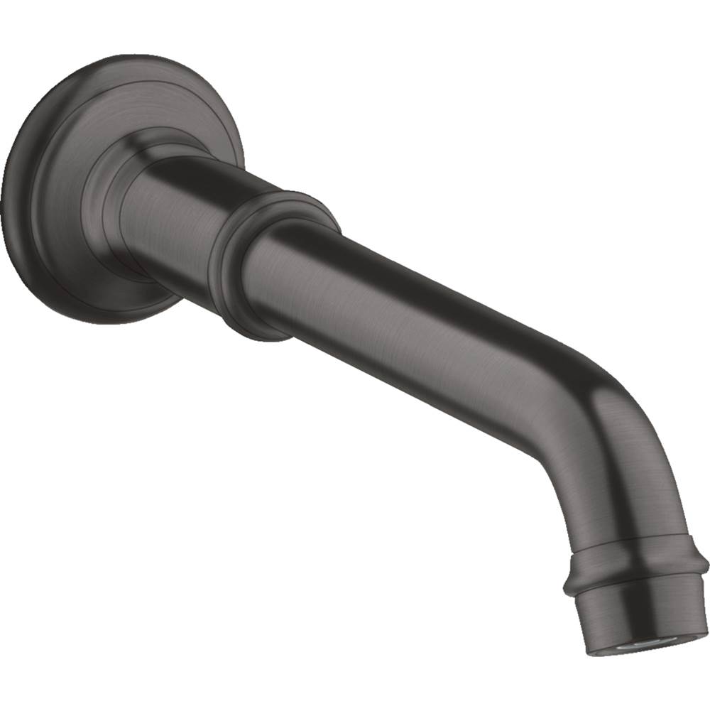 Axor Montreux Tub Spout in Brushed Black Chrome