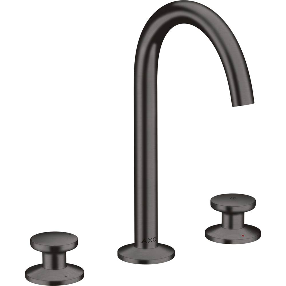 Axor ONE Widespread Faucet Select 170, 1.2 GPM in Brushed Black Chrome