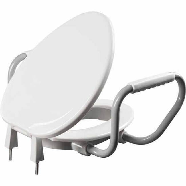Bemis Independence Assurance™ with Clean Shield Elongated Plastic 3'' Premium Raised Toilet Seat