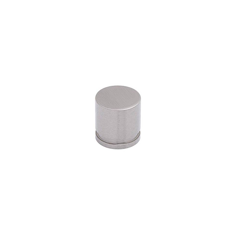 Colonial Bronze Cabinet Knob Hand Finished in Matte Satin Nickel