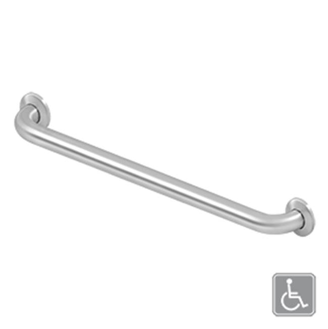 Deltana 24'' Grab Bar, Stainless Steel, Concealed Screw