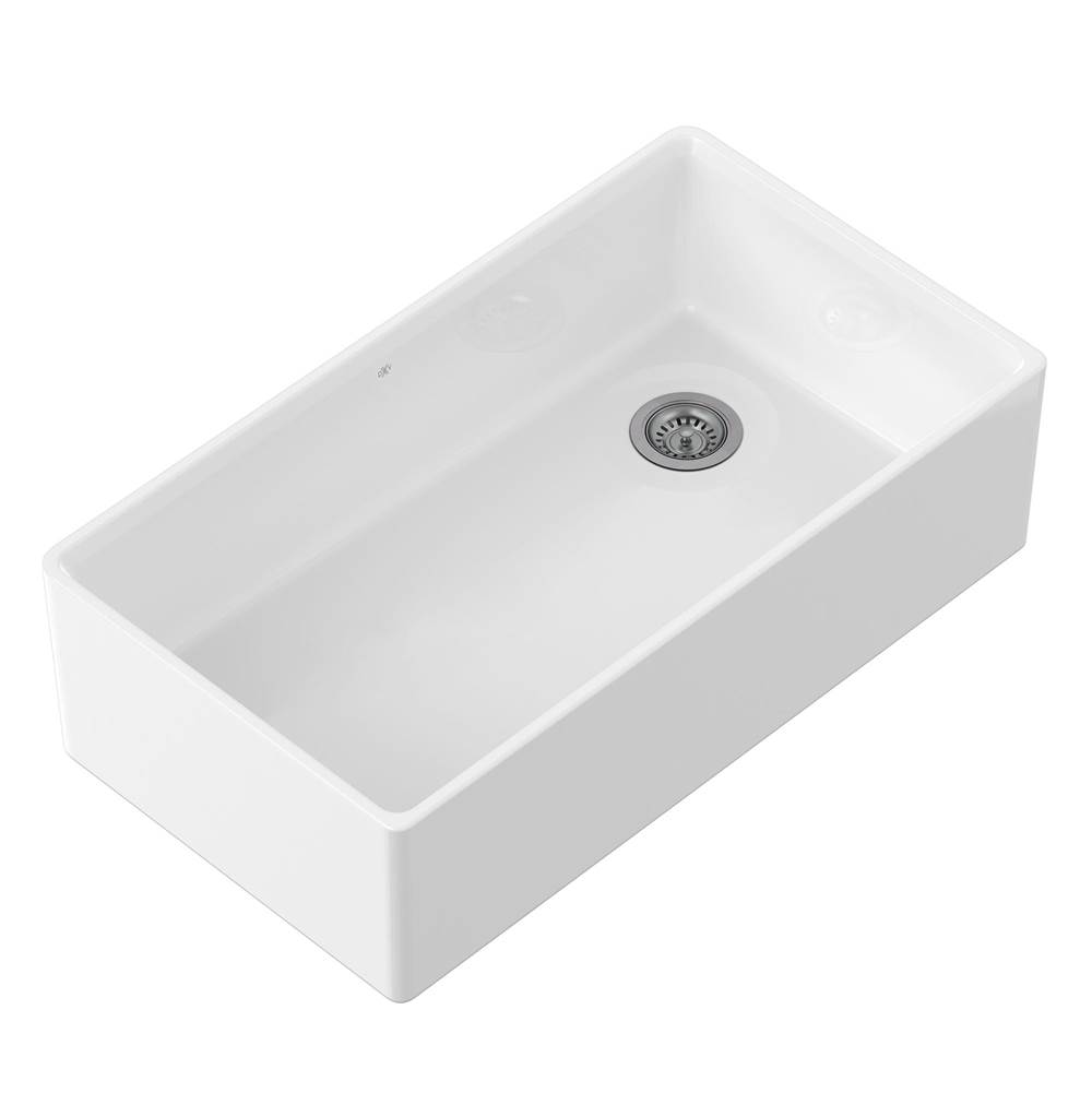 DXV Etre™ 36 in. Apron Kitchen Sink with Offset Drain