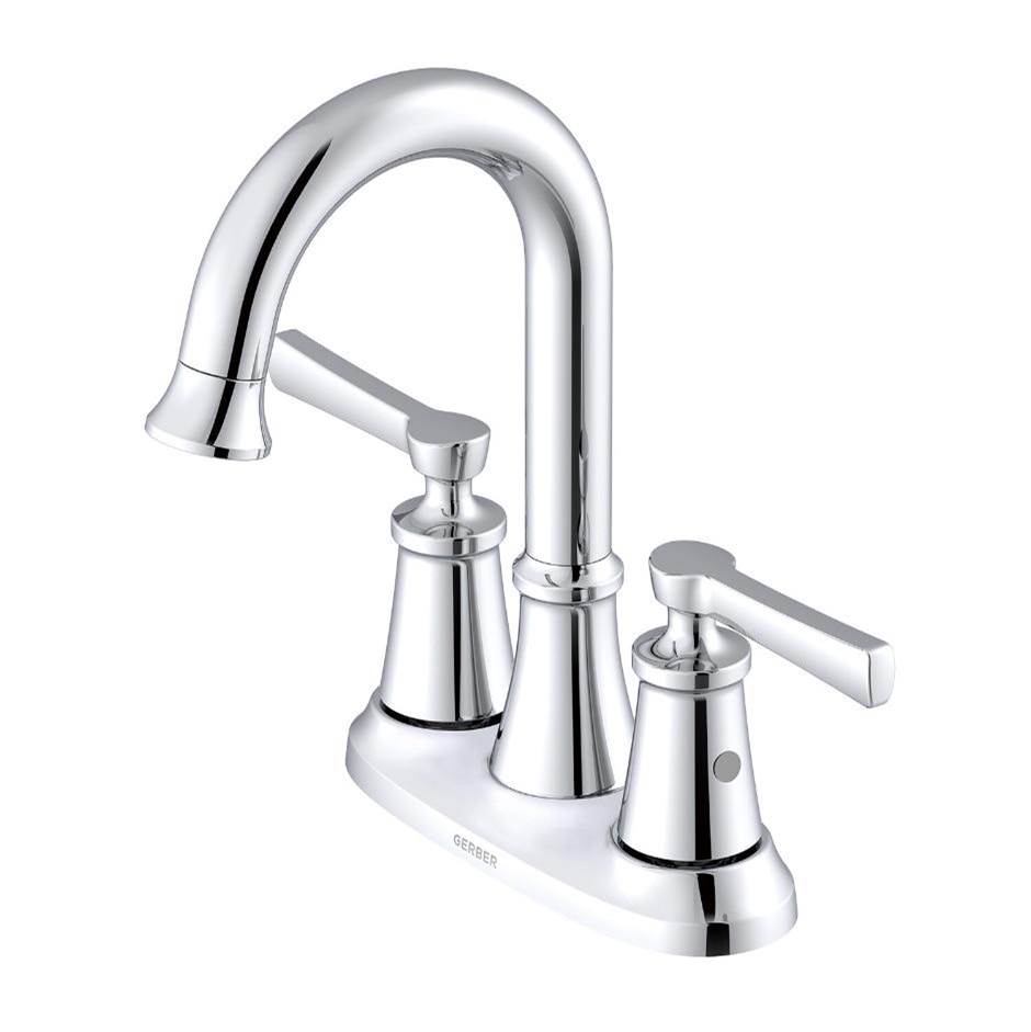 Gerber Plumbing Northerly 2H Centerset Lavatory Faucet w/ 50/50 Touch Down Drain 1.2gpm Chrome