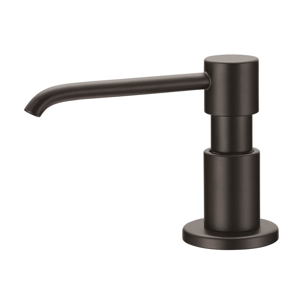 Gerber Plumbing Parma Deck Mount Soap & Lotion Dispenser- Satin Black