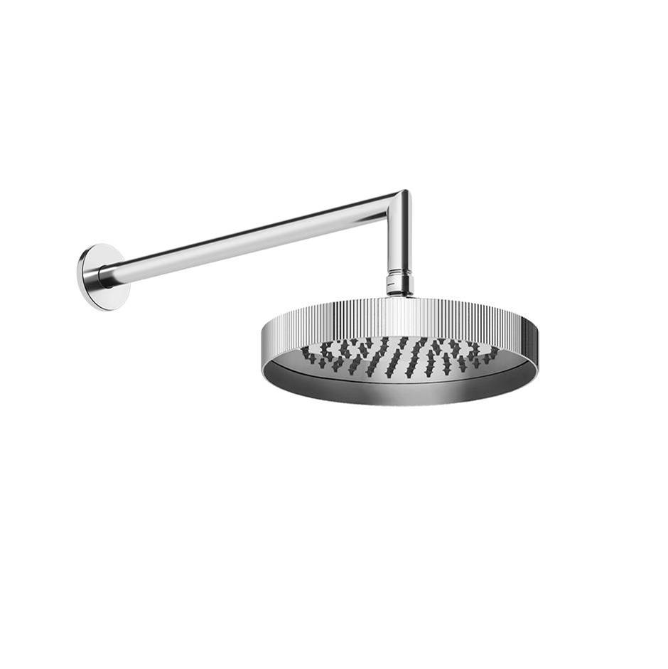 Gessi Wall-Mounted Adjustable Shower Head With Arm.
