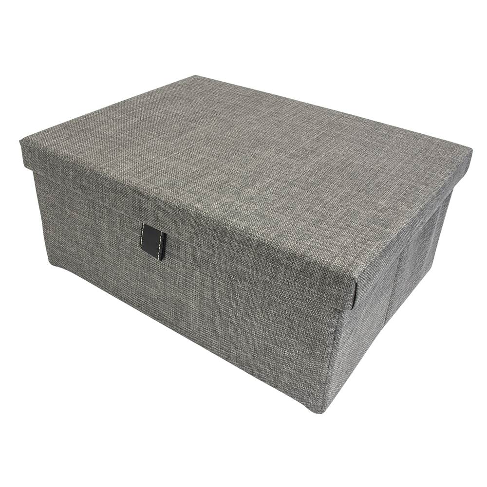 Hafele Engage Storage Box 18'' Slate Fabric