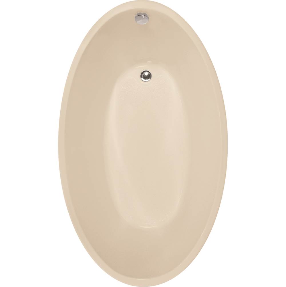 Hydro Systems CARLI 7240 AC TUB ONLY- BISCUIT