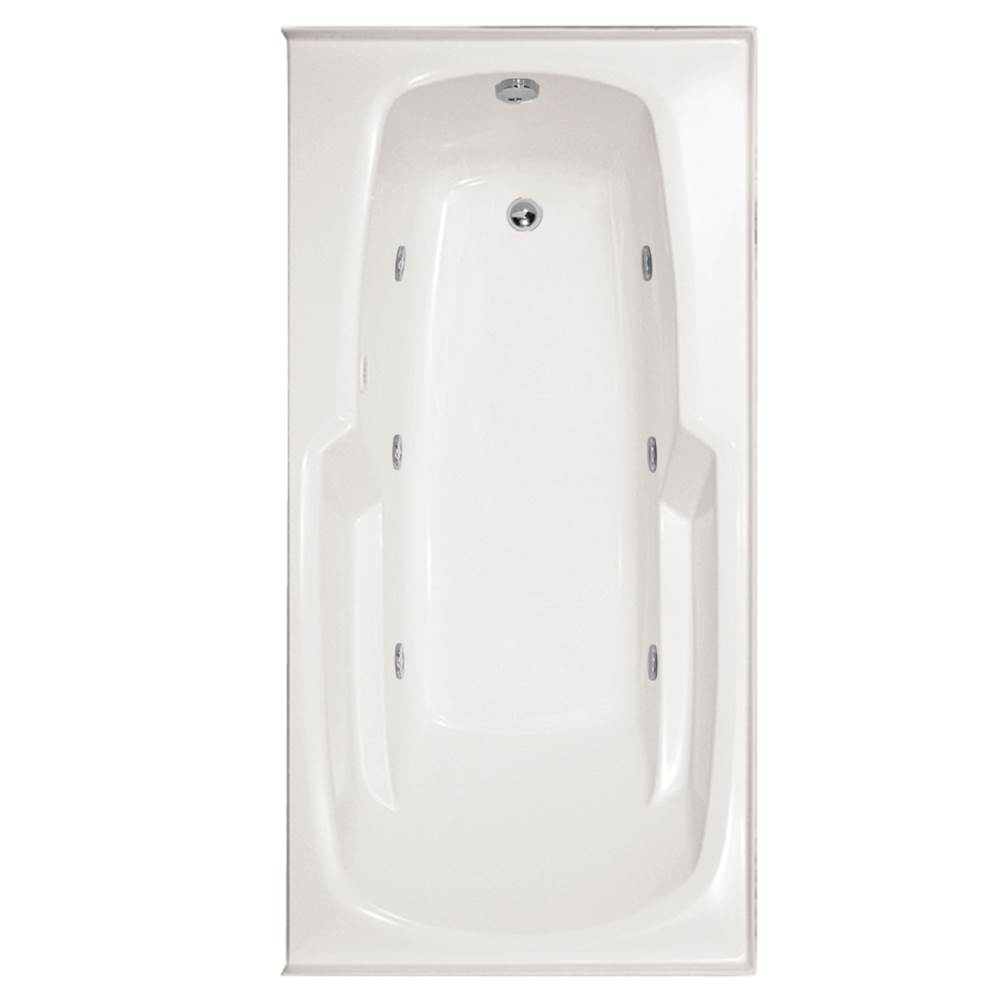 Hydro Systems ENTRE 6632 GC W/WHIRLPOOL SYSTEM-WHITE-LEFT HAND