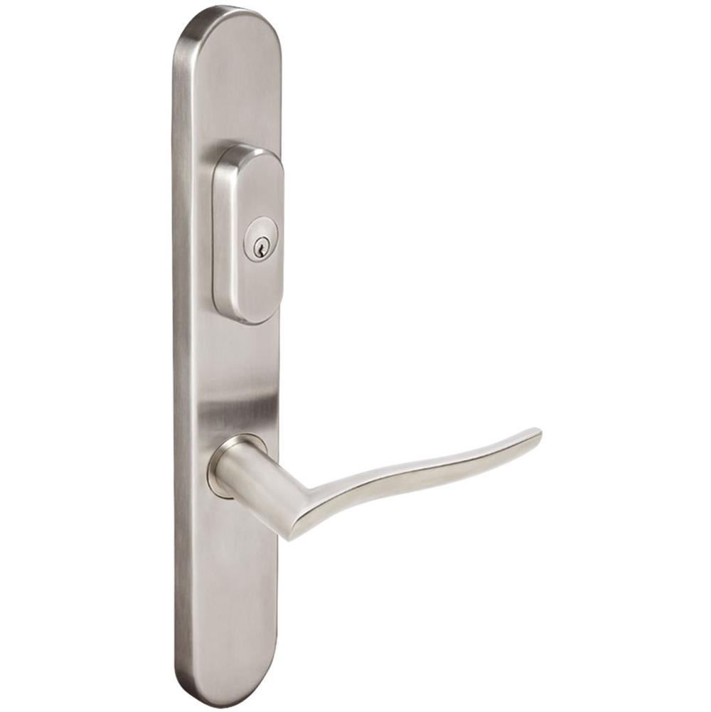 INOX BP Multipoint 225 Waterfall US Entry Lever Low US32D LH