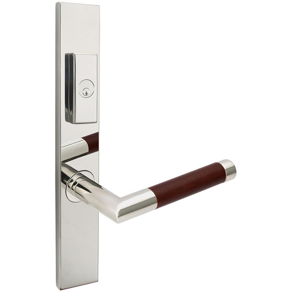 INOX MU Multipoint 213 Cabernet US Entry Lever Low US32 LH