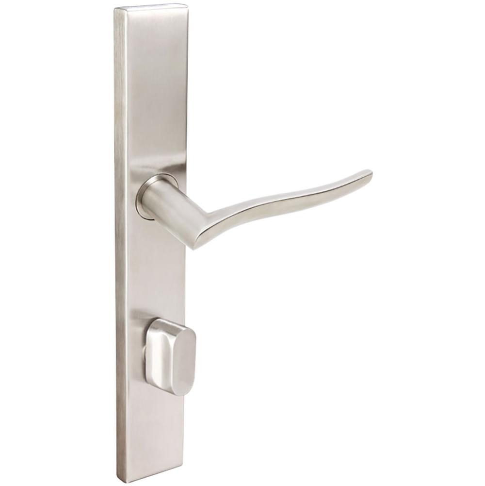 INOX MU Multipoint 225 Waterfall US Entry Lever High US32D LH