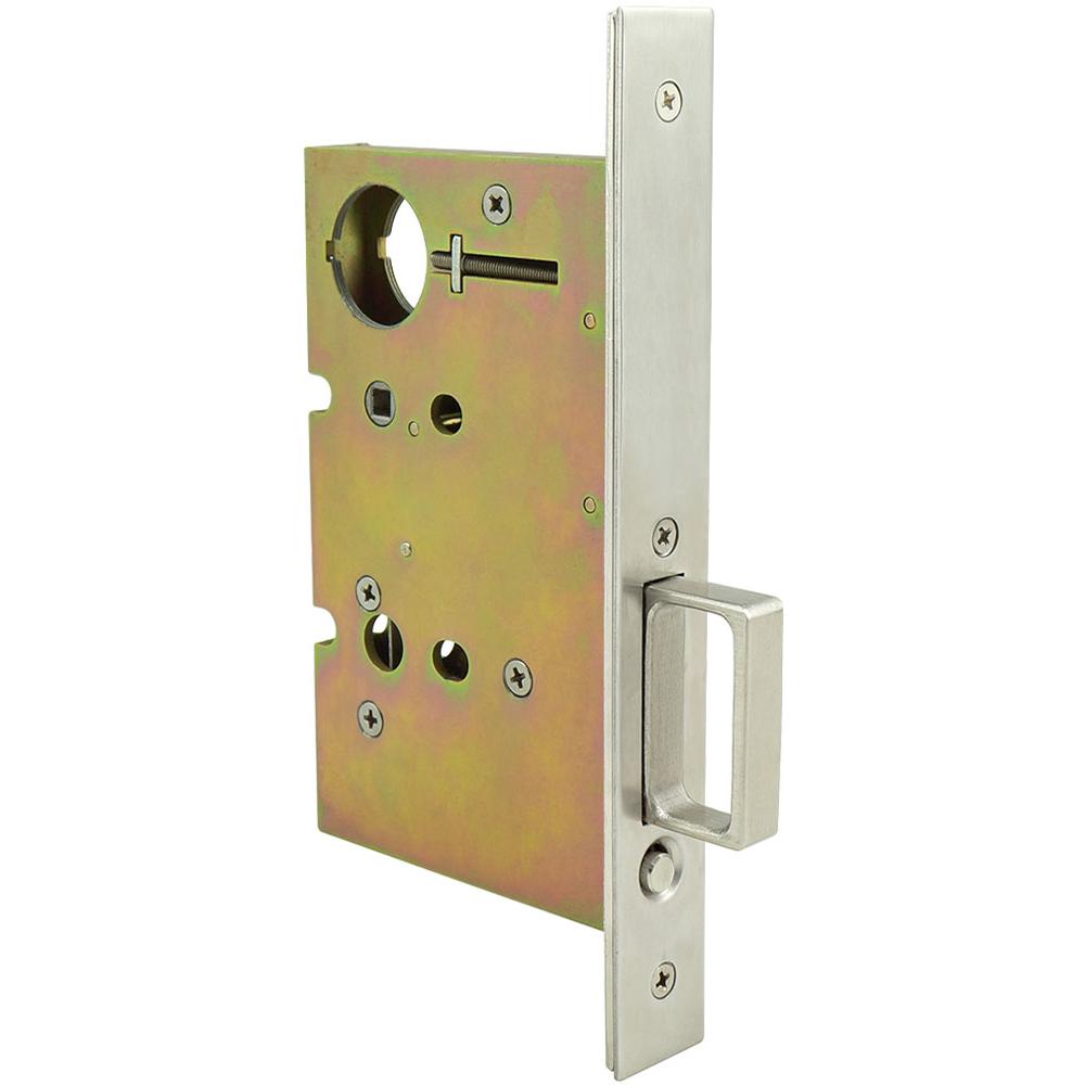INOX 8010 Pocket Lock Passage, FH27 Trim, US26D