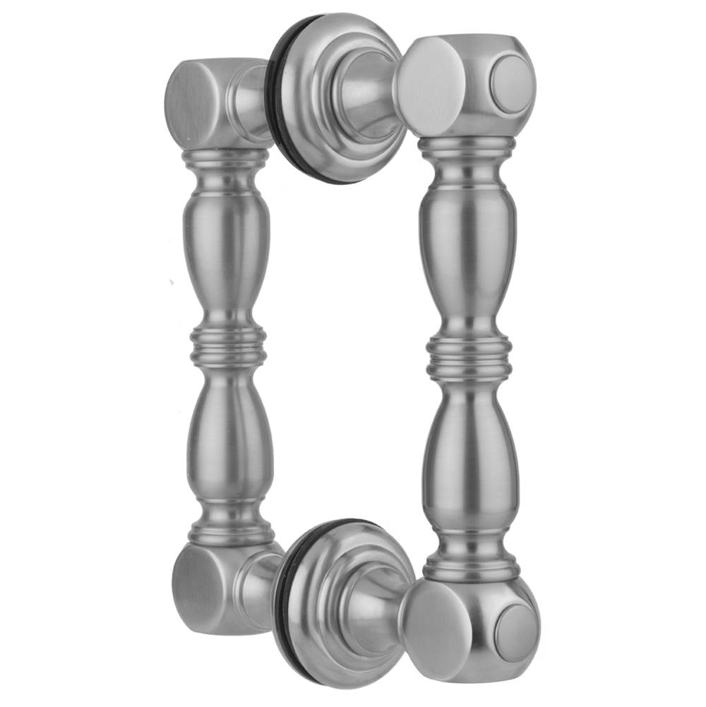 Jaclo 6'' H21 Back to Back Shower Door Pull with Finials