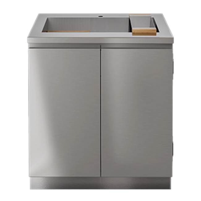 Home Refinements by Julien LINE Sink Cabinet SmartStation_M 30in 2Doors