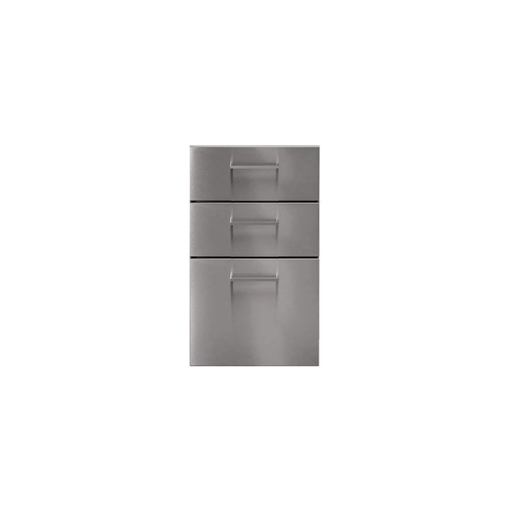 Home Refinements by Julien PURE Built-in Storage 3 Drawers 18''