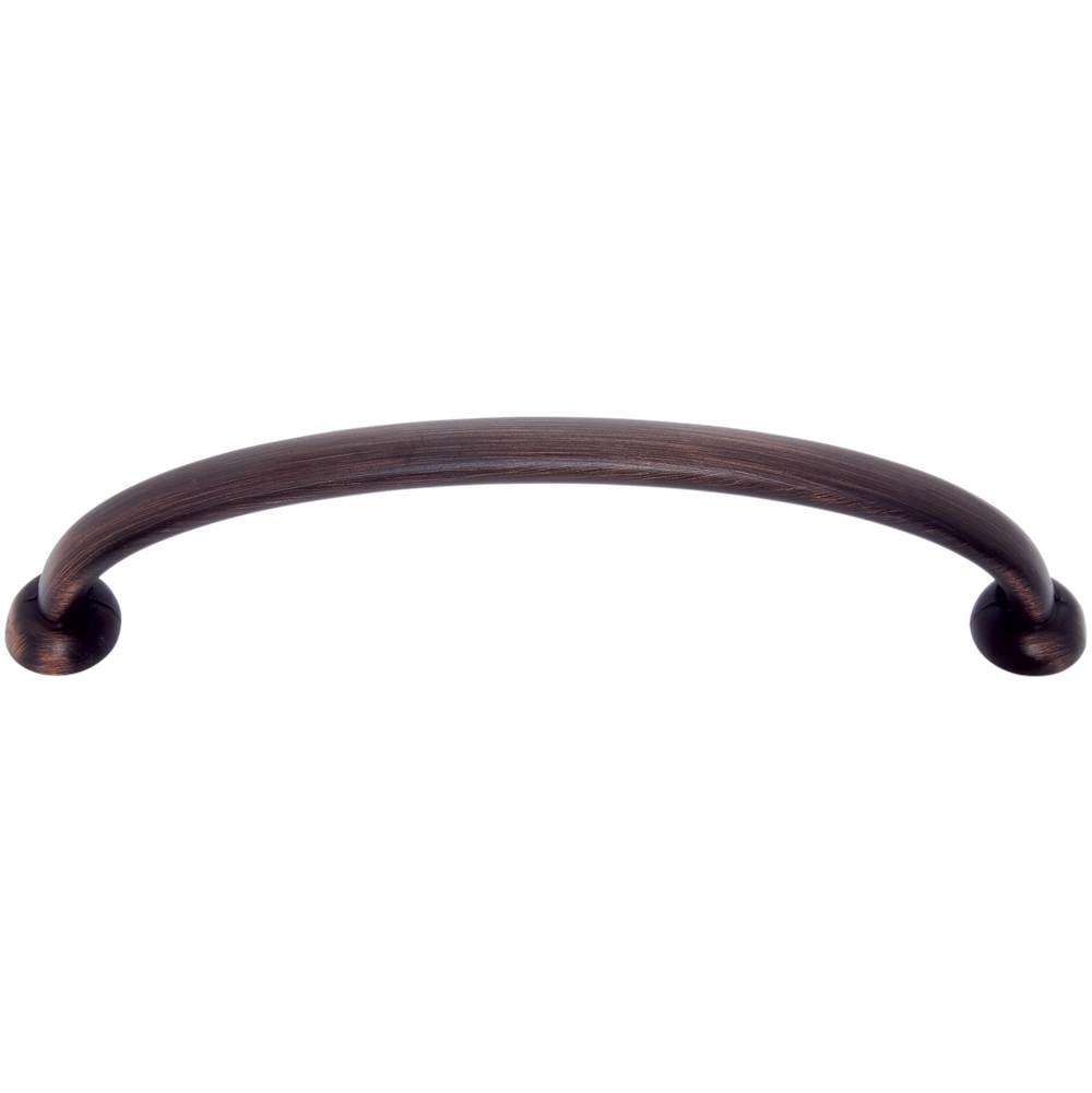 JVJ Hardware Newport Collection Old World Bronze 128 mm c/c Traditional Pull with Round Feet, Composition Zamac