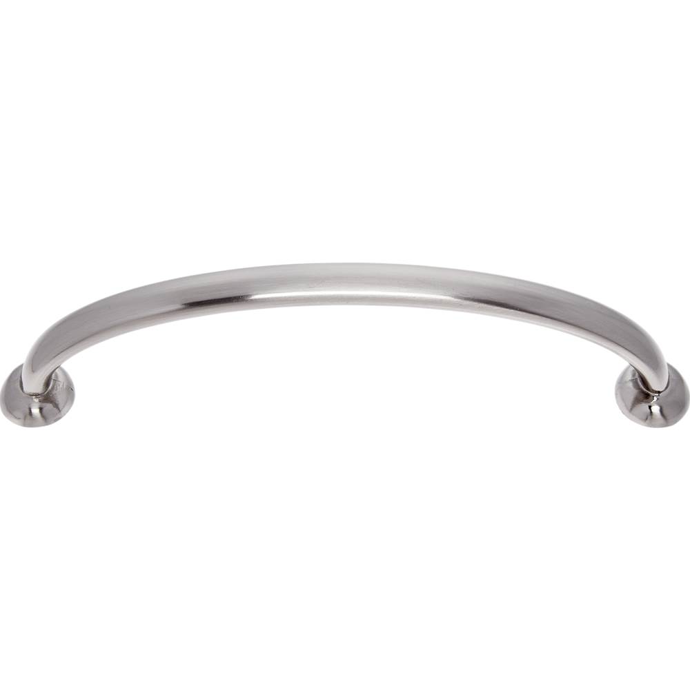 JVJ Hardware Newport Collection Satin Nickel 128 mm c/c Traditional Pull with Round Feet, Composition Zamac