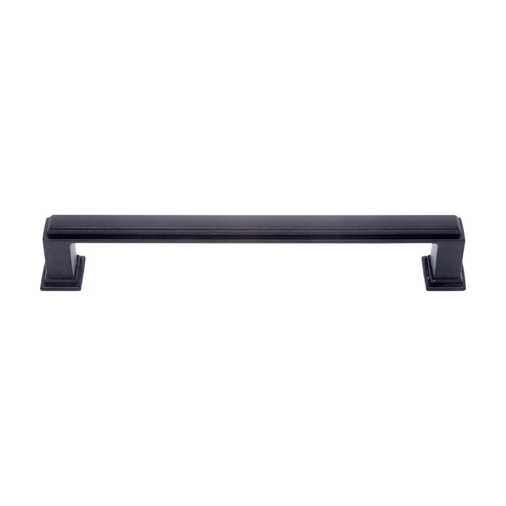 JVJ Hardware Marquee Collection Oil Rubbed Bronze Finish 160 mm c/c Transitional Pull, Composition Zamac