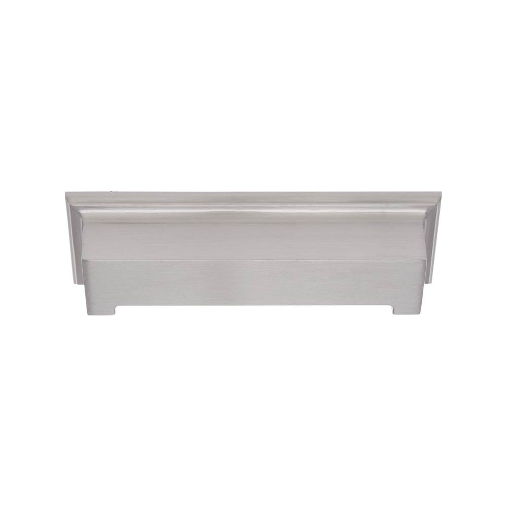 JVJ Hardware Marquee Collection Satin Nickel Finish 96 mm c/c Transitional Cup Pull, Composition Zamac