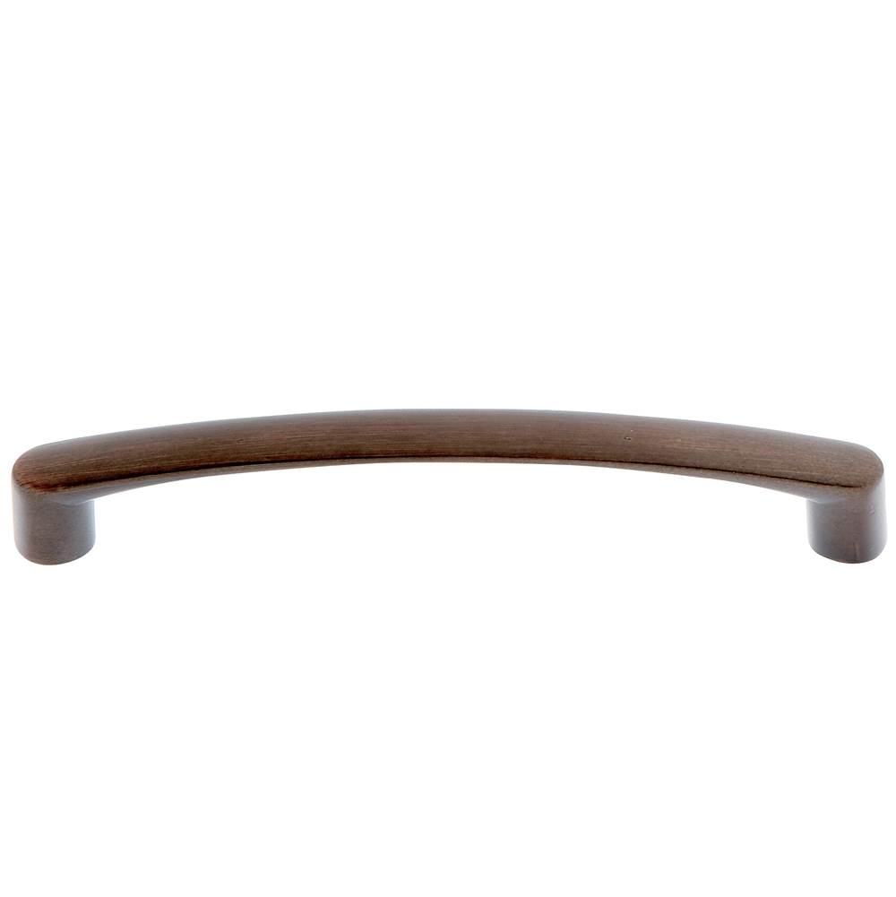 JVJ Hardware Teres Collection Old World Bronze Finish 128 mm c/c Thin Bowed Pull, Composition Zamac