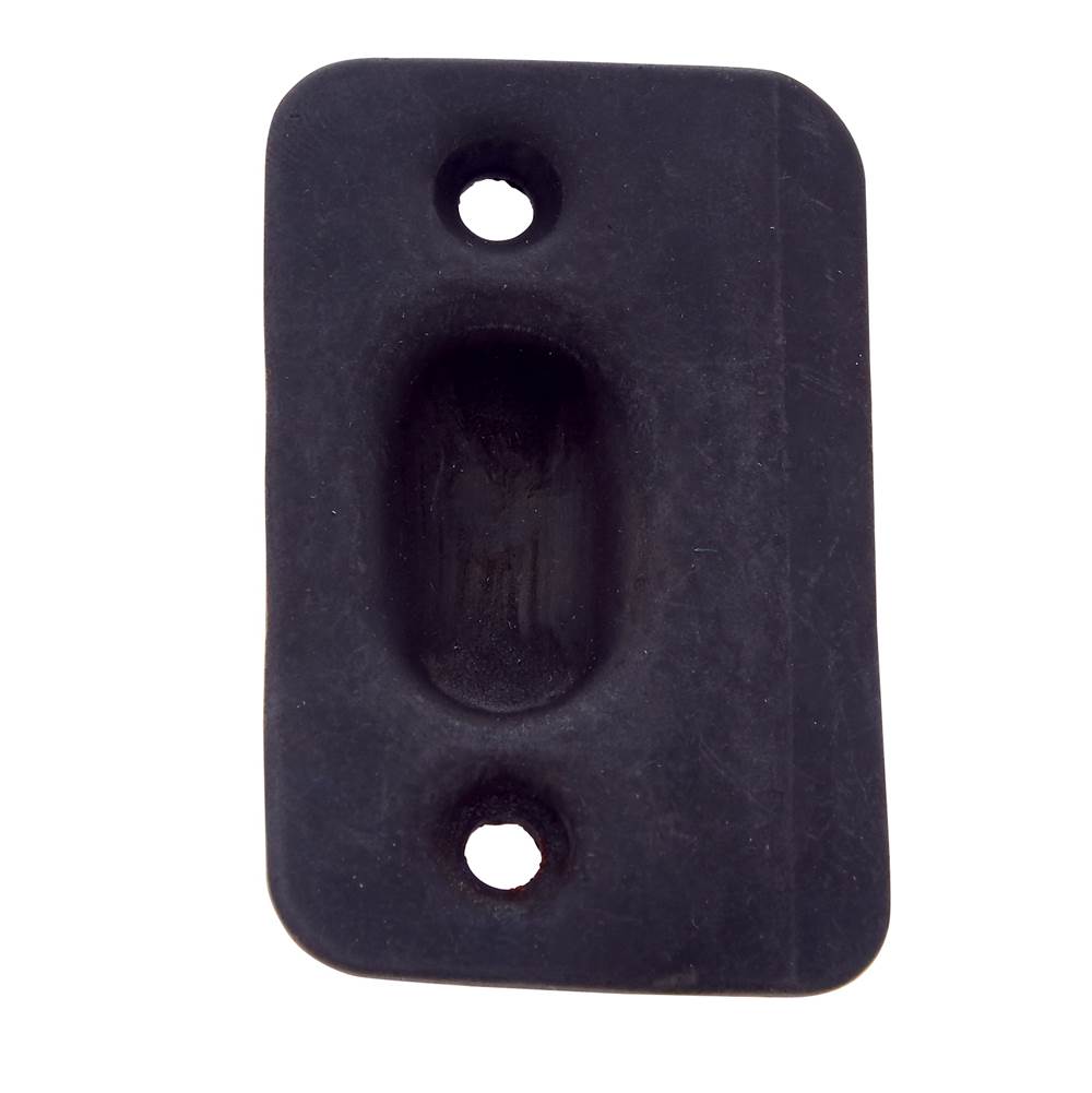 JVJ Hardware Oil Rubbed Bronze Finish 1-3/16'' X 2-1/4'' Strike Plate w/Screws (Poly-Bagged), Composition Steel