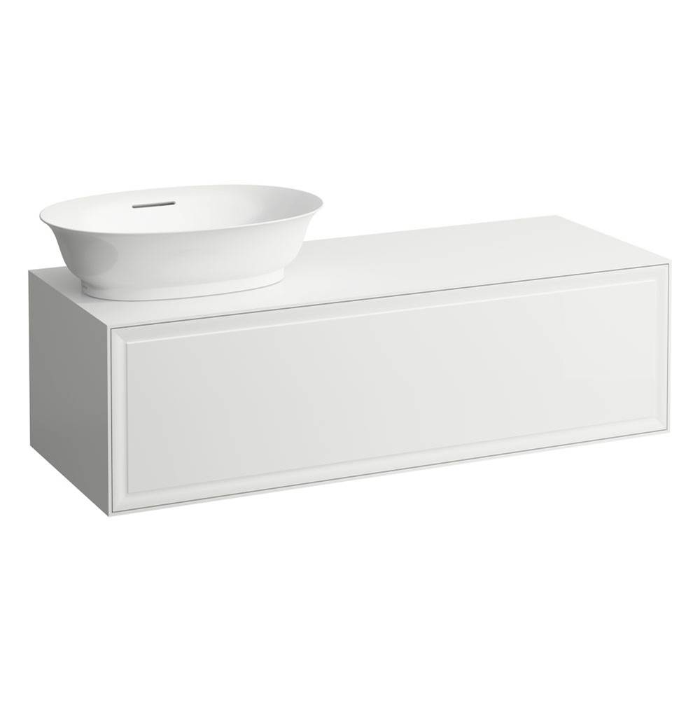 Laufen Drawer element Only, 1 drawer, cut-out left, matches bowl washbasins 812852, 812855